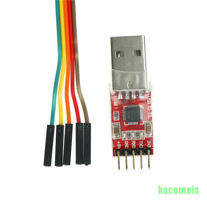 [KCS]  1pc CP2102 Module USB to TTL Serial Converter UART STC Download 5pcs Cable  PWZ