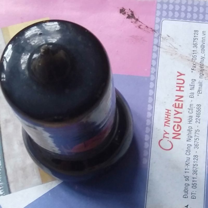 Hộp đựng tăm bằng gỗ cũ của tôi