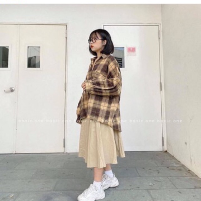 ☀️Sơ Mi Túi Nắp Caro Ô To | BigBuy360 - bigbuy360.vn