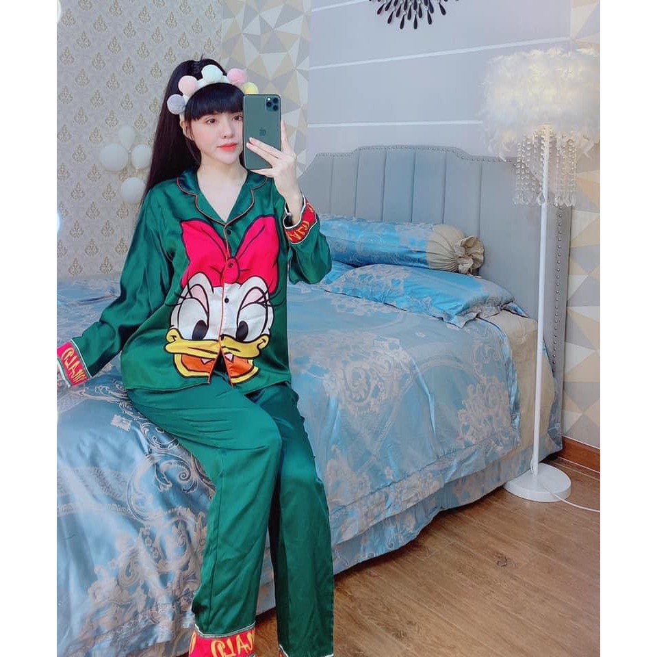Pizama satin lụa in mickey TDQD | BigBuy360 - bigbuy360.vn