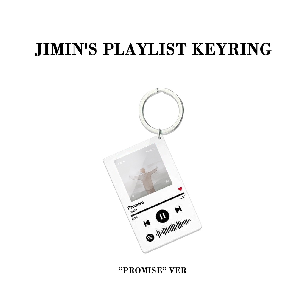 [Donate for Jimin's OST] Promise - Móc khóa trong