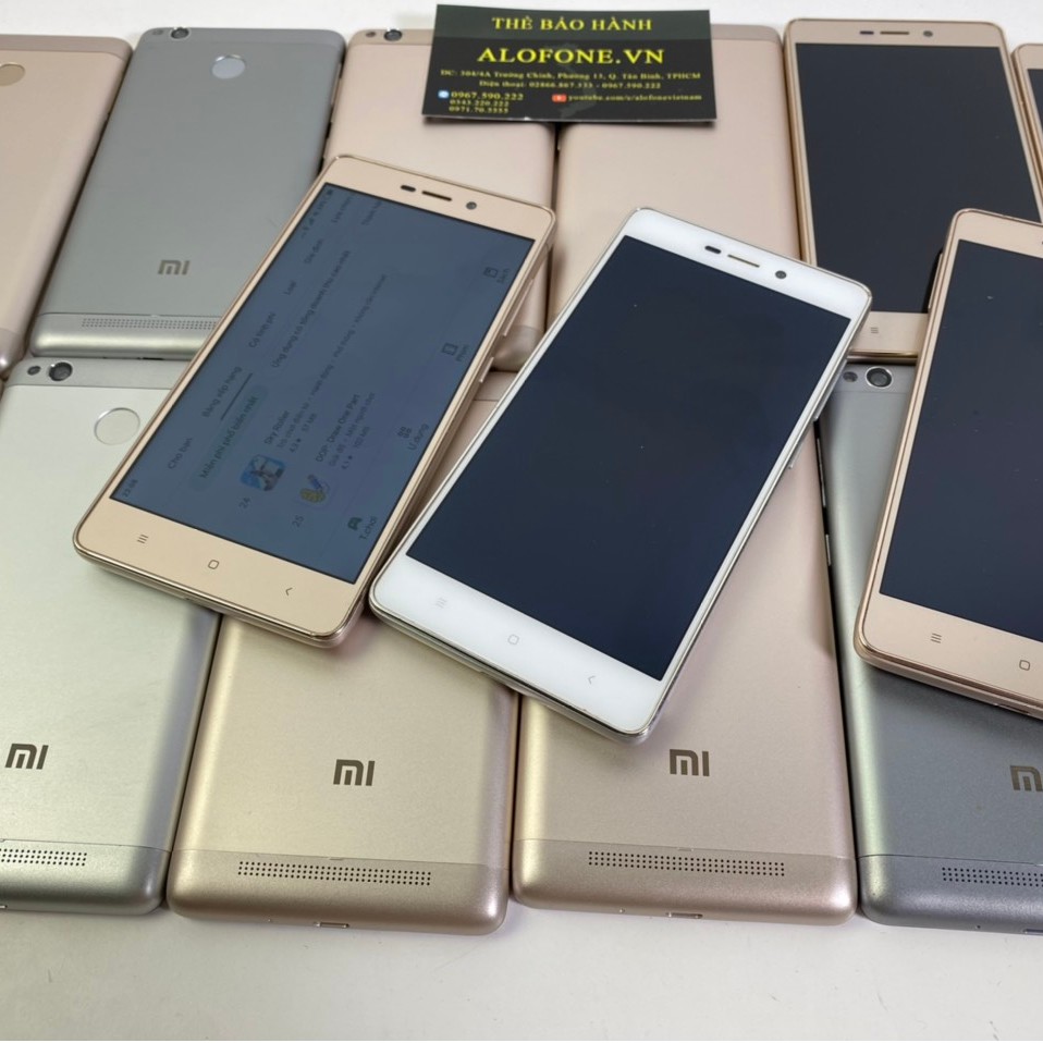 Điện Thoại Xiaomi Redmi NOTE 3 Cảm Ứng Khóa Vân Tay Cấu Hình Mạnh Chơi Liên Quân Pubg Màn Hình 5.5inch Xem Video