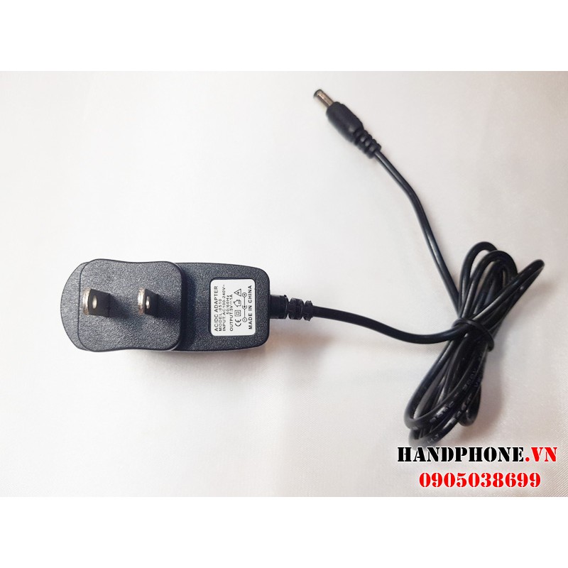 Bộ sạc nguồn Adapter AC-DC: 5V - 1A (1000mAh) Chuẩn cắm 5.5 * 2.5mm / 5.5 * 2.1mm chân to