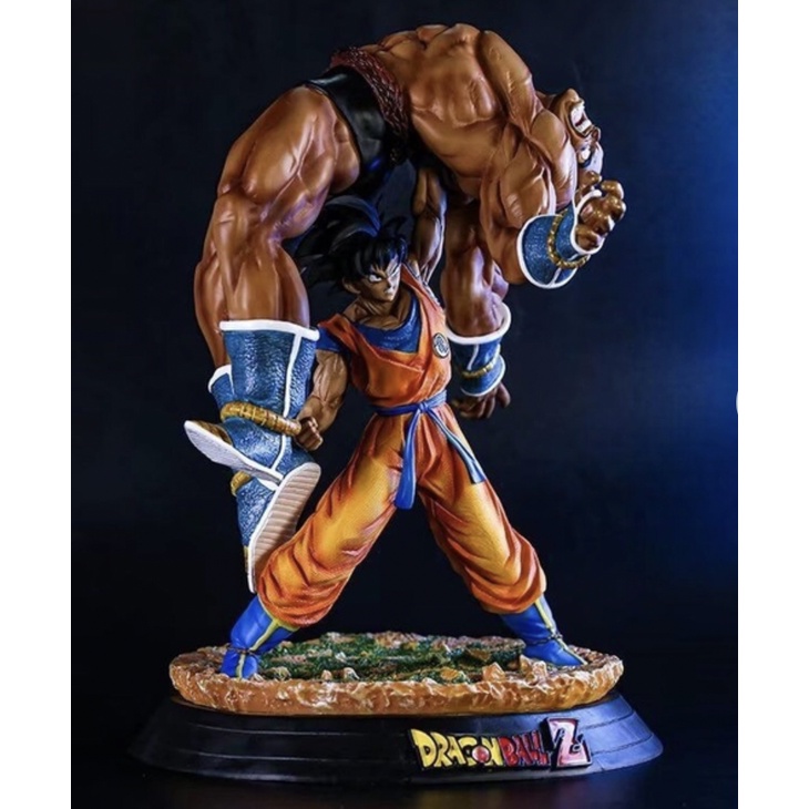 Siêu phẩm - Mô hình Dragonball Z Son Goku vs Nappa 45cm -5kg