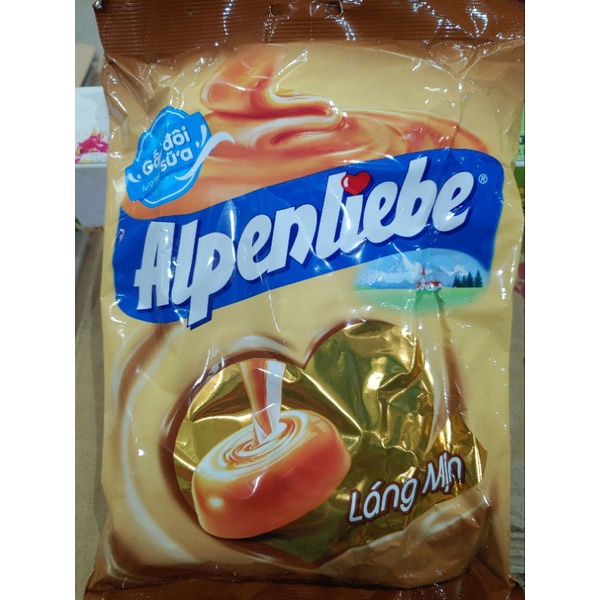 Kẹo Alpenliebe Bạc hà nhân Socola 261g