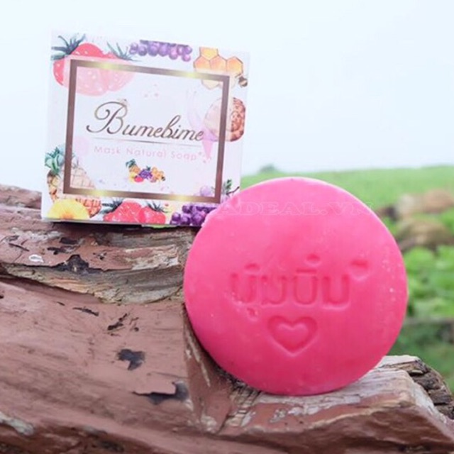 Xà Phòng Trái Cây Tắm Trắng Thái Lan Bumebime Dung lượng 100gr