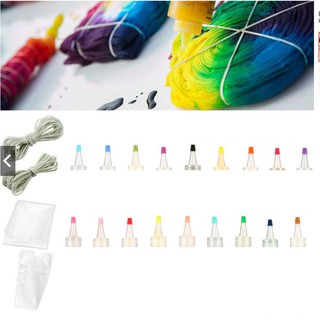 Thuốc nhuộm quần áo 12 màu sáng tạo