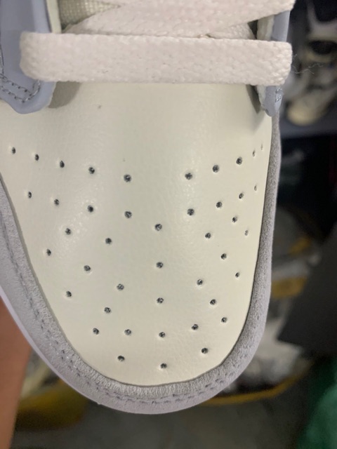 Giầy bóng rổ jd1 grey pari da thật 1:1 [ Full pk + freeship ]