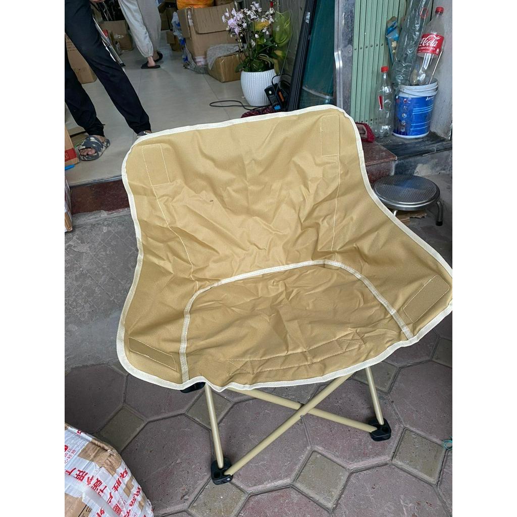 Ghế Xếp Cắm Trại Ngoài Trời Hình Mặt Trăng Tiện Dụng
