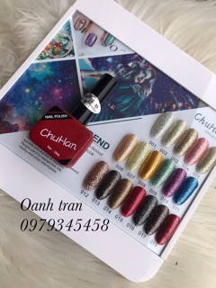 Sét nhũ khổng tước 18 màu