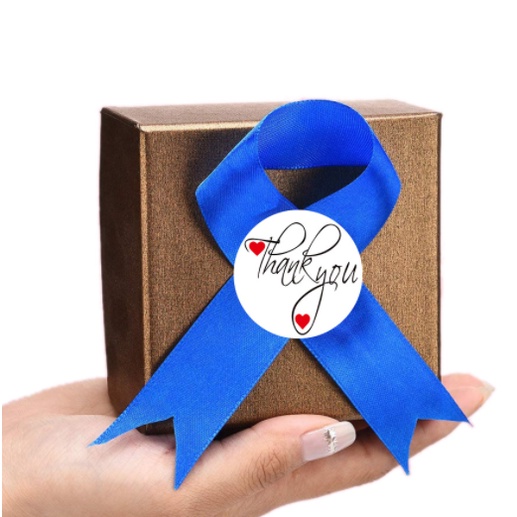 Tem Nhãn Dán Sticker, Miếng Dán Decal Thank You 500 miếng/1 cuộn