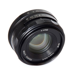 Ống kính Meike 50mm F2.0 - Lens chân dung dùng cho Fujifilm, Sony, Canon EOS M và M4/3