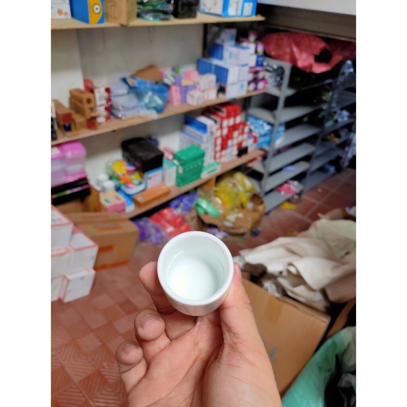 Ly chén uống rượu trắng sứ bát tràng