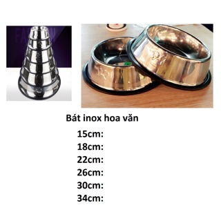Bát Ăn Inox Cho Chó Mèo