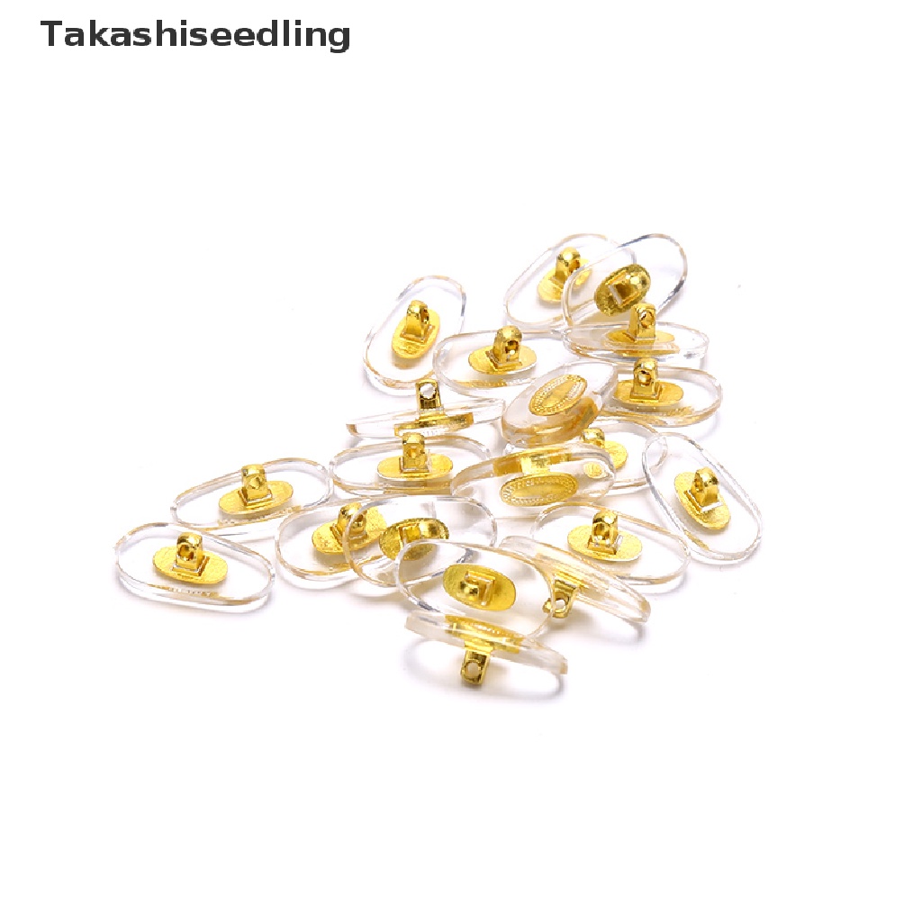 10 cặp đệm mũi bằng silicon chống trượt cho mắt kính