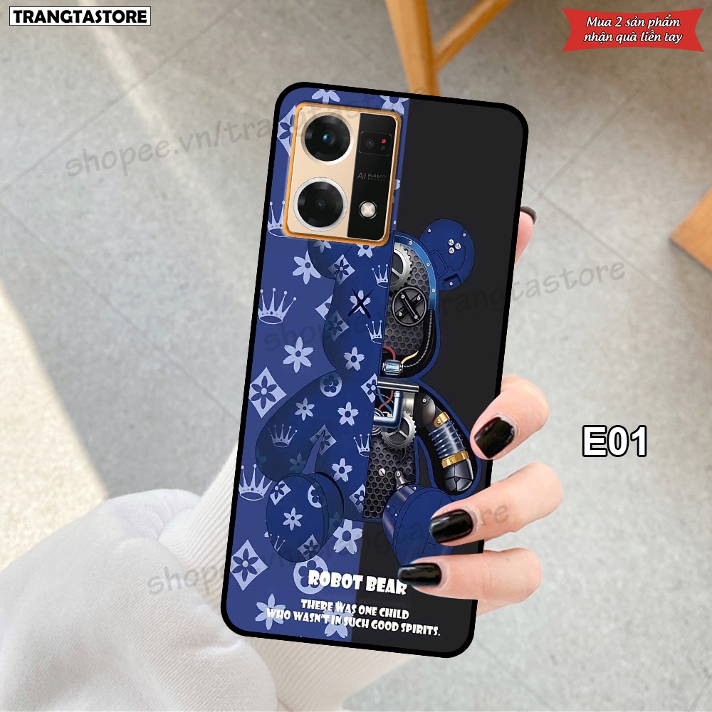 Ốp lưng Oppo Reno 7 4G / Reno 7 5G / Reno 7Z 5G in hình thương hiệu Dior, Adidas, LV,..... nổi tiếng