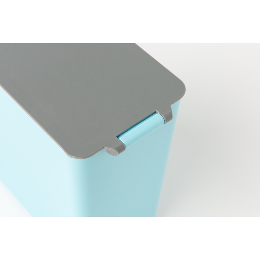 Thùng Rác ARTBOX Hàn Quốc Nhỏ Gọn Hình Vuông Màu Xanh Họa Tiết Chú Cún Dễ Thương