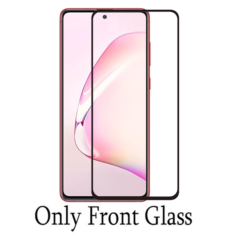 Tempered Glass Full Screen Protector For Samsung Galaxy Note 10 Lite / Note 10 / S10 Lite / M31 / A31 / A51 / A71 / A01 / A50S