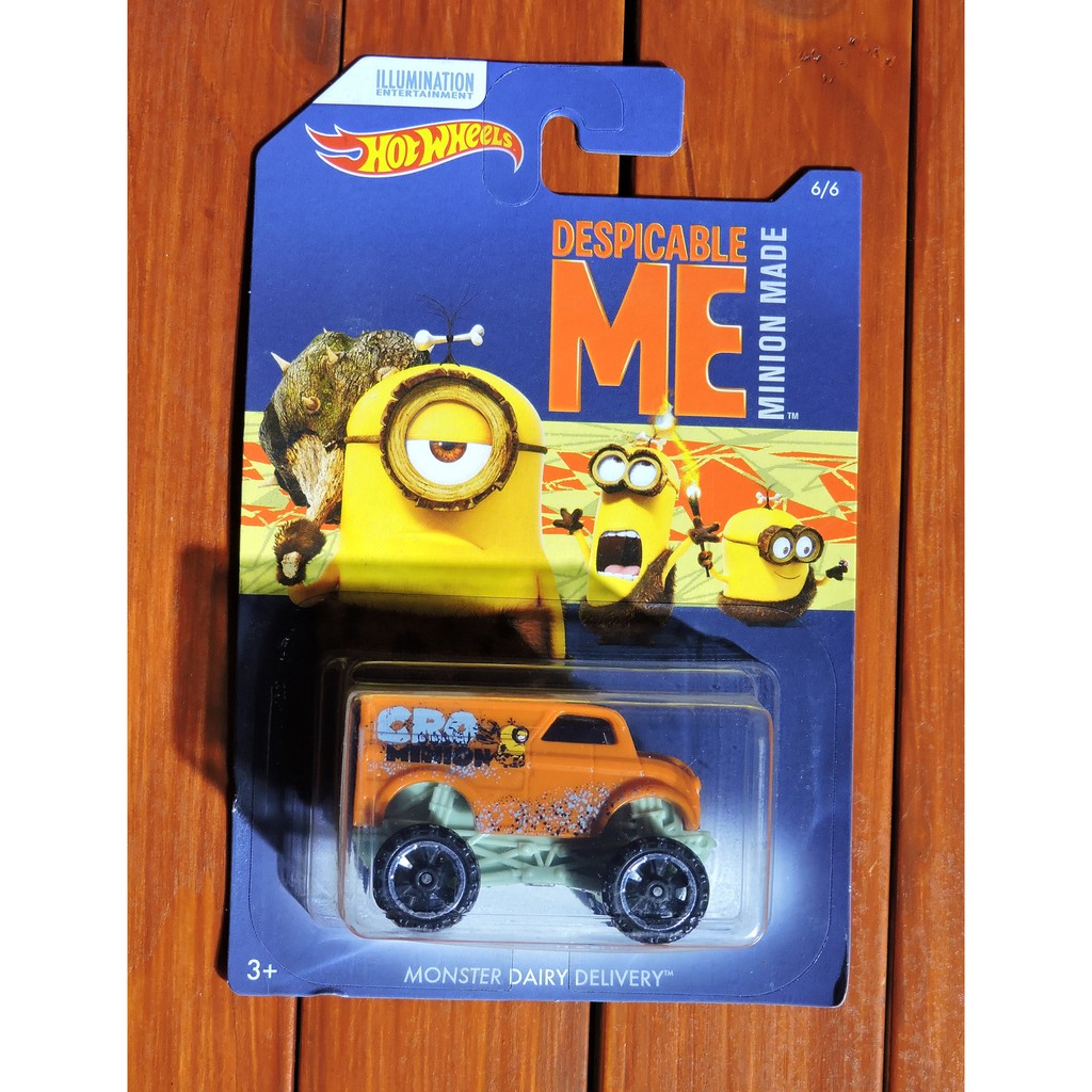 Combo 6 Mô Hình Xe Hotwheels Minion T1