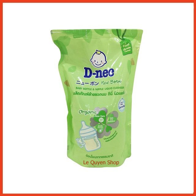 Nước rửa bình sữa Dnee Organic bịch 600ml