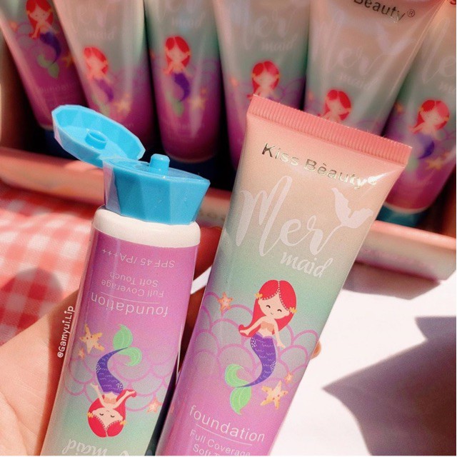 ❤️ Kem Nền Che Khuyết Điểm Chống Nắng BB Cream Tiên Cá Mermaid ❤️-Z17-K9T4