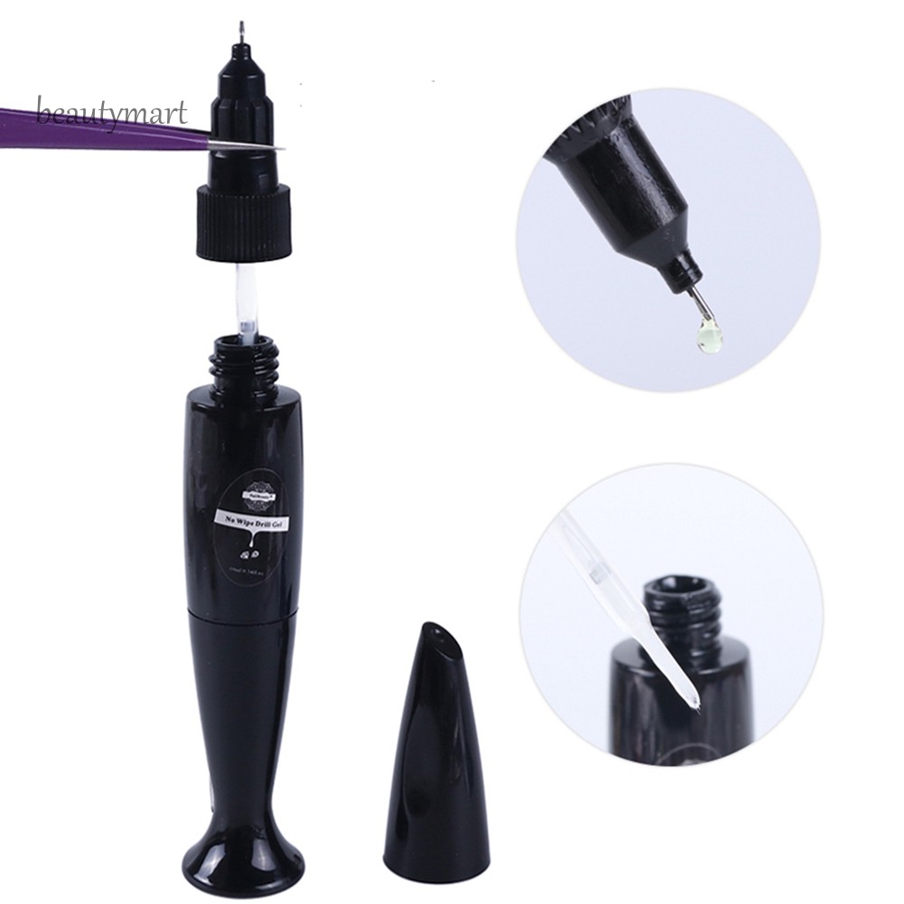[Hàng mới về] Gel đính hạt đá trang trí móng tay nghệ thuật lực dính mạnh 10ml