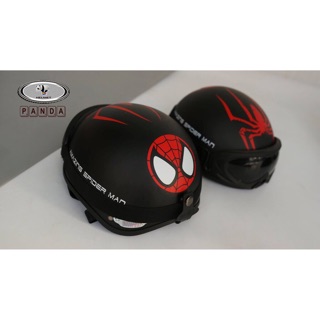 Nón bảo hiểm 1/2 spiderman