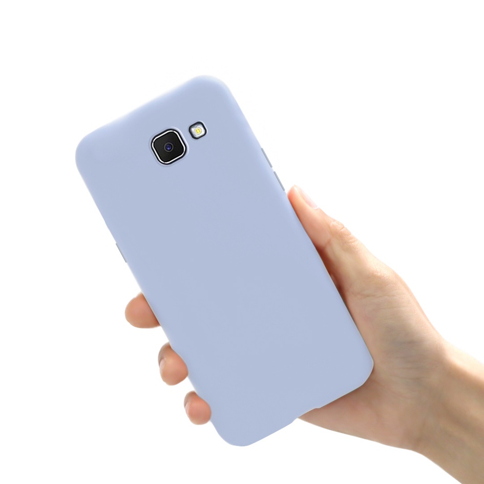 Ốp điện thoại mềm màu kẹo ngọt chống sốc cho Samsung Galaxy J7 Prime G610F G610Y/ DS J7 Prime 2 G611FF