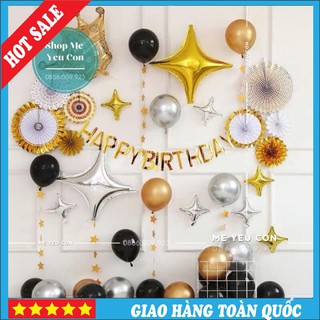 Bóng Trang Trí Sinh Nhật Cho Bé Trai Bé Gái, Combo Trang Trí Sự Kiện Tiệc Thôi Nôi, Đầy Tháng Rẻ Đẹp 🌵[ HÀNG ĐẸP ] 🌵