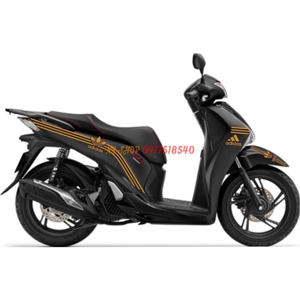 Tem chỉ xe SH Adidas  Ảnh thật Sp
