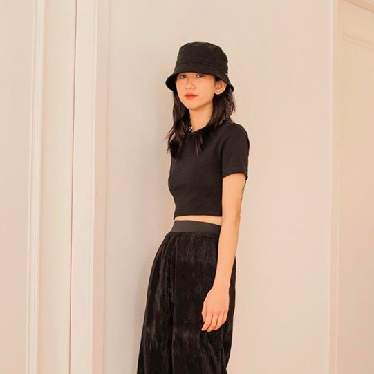 Fromyouth - Áo thun lửng Fitted Croptop