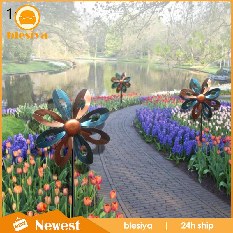 [Blesiya] Con Quay Cối Xay Gió Nghệ Thuật Ngoài Trời Trang Trí Cỏ