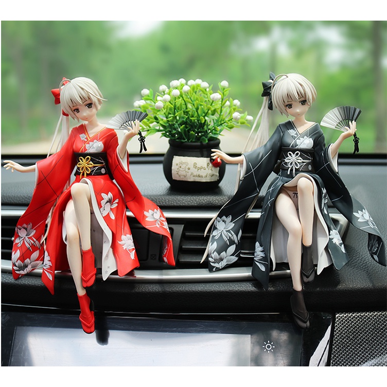 Mô hình nhân vật hoạt hình anime Luffy / Yukino / Sora / Kakashi 14 - 19 cm