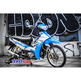 Tem Trùm Sirius Xanh Trắng Police Dubai