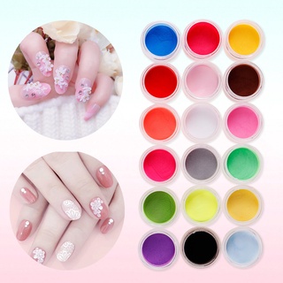 Set 24 Màu Bột Đắp Móng & Bột Làm Hoa