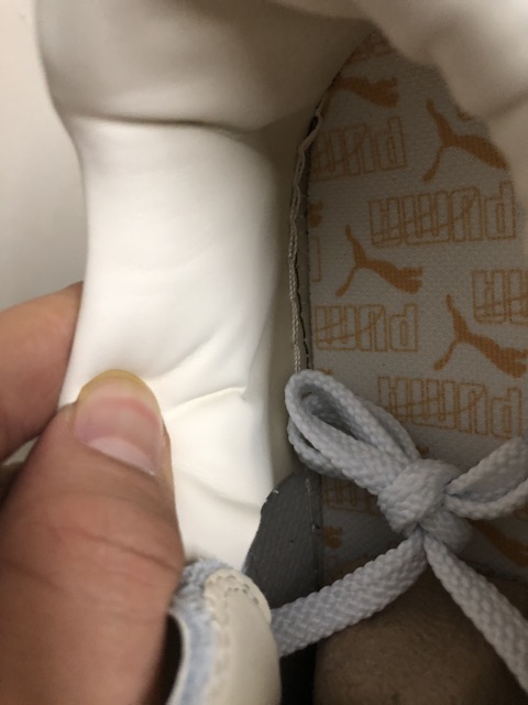 Giày sneaker pume humer white/white