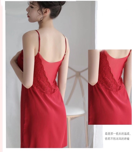 [TRỢ GIÁ-FREESHIP] VÁY NGỦ LỤA SEXY QUYẾN RŨ