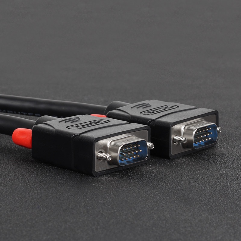 CABLE VGA UNITEK YC507 (15m) - Cáp kết nối chuẩn 3C+6 chuyên dùng cho máy chiếu