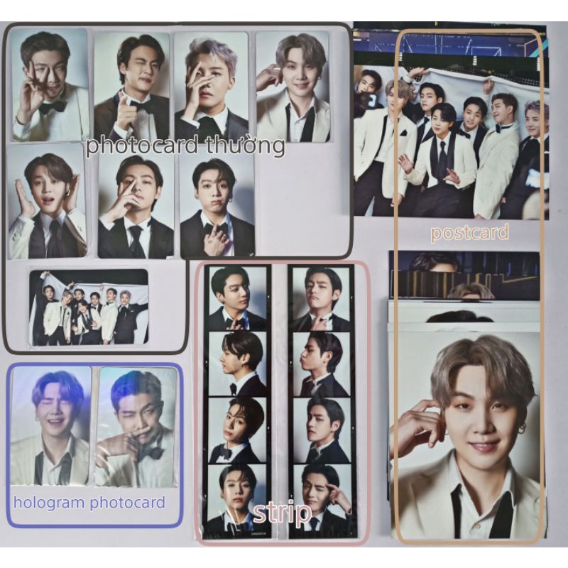 PHOTOCARD POSTCARD BTS ĐỢT THE FACT