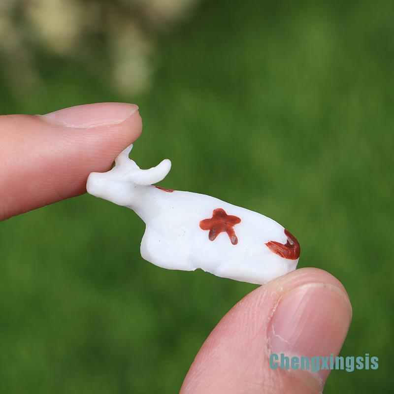 Bộ 10 Mô Hình Bò Sữa Độc Đáo