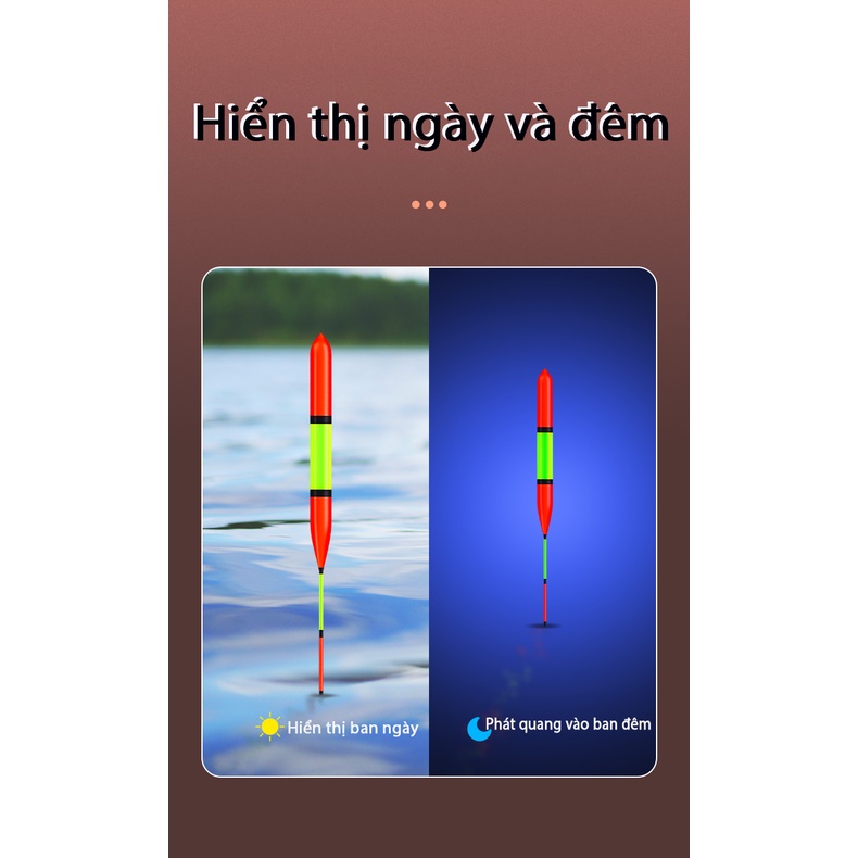 Phao câu Đài Nano Tiểu Phượng Hoàng tăm phao lớn siêu nhạy chống lóa mắt , mỏi mắt cao cấp, MX