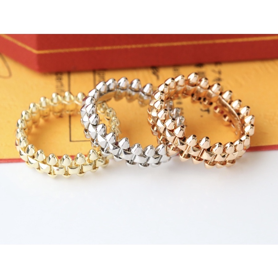 Hàng Mới Về Nhẫn Hình Viên Đạn Bằng Thép Titan Đính Đá Thời Trang Dành Cho Nam Nữ