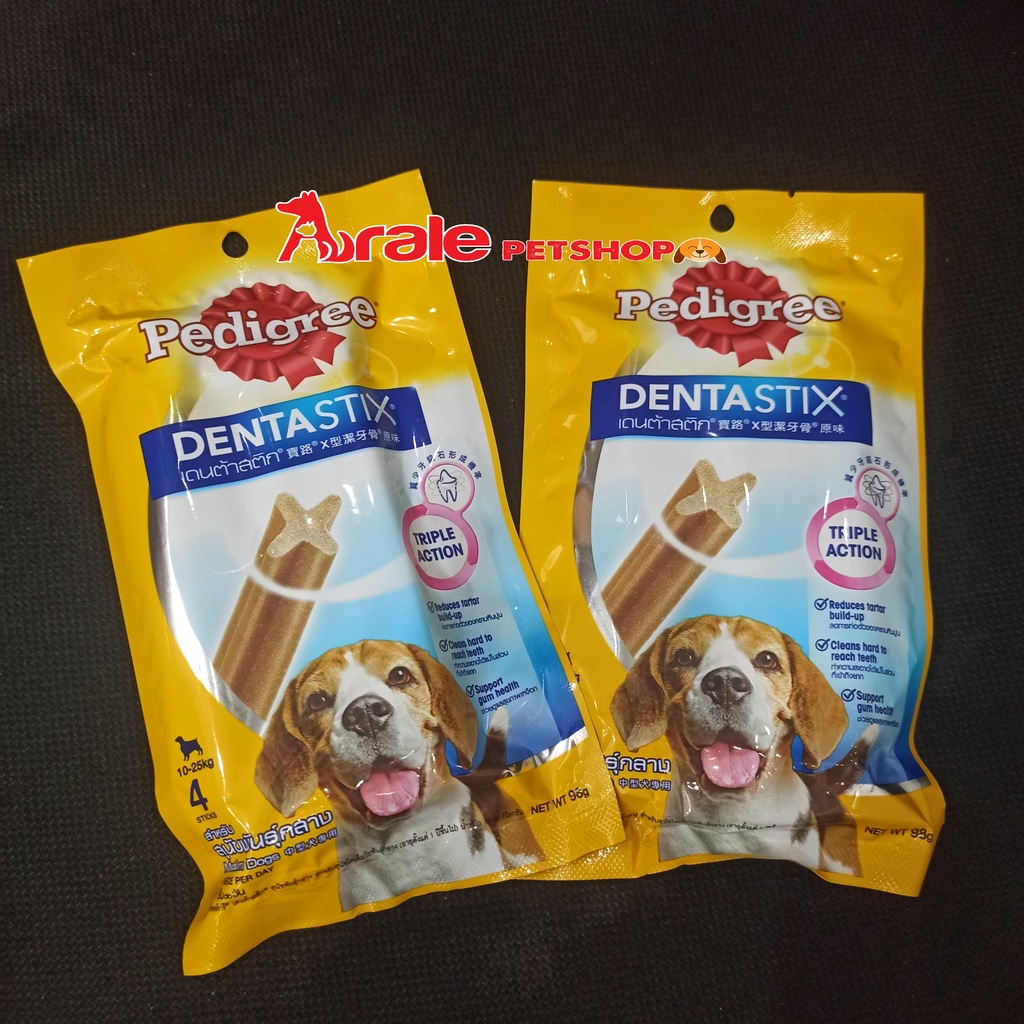 Xương gặm sạch răng cho chó Pedigree Dentastix 56g, 60g, 75g, 98g