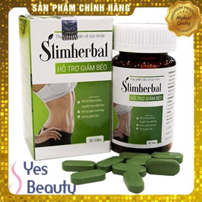 [COMBO 3 HỘP] VIÊN UỐNG GIẢM CÂN SLIM HERBAL - Giảm Cân Hiệu Quả Không Gây Mất Nước Mệt Mỏi - CHÍNH HÃNG HỘP 30 VIÊN