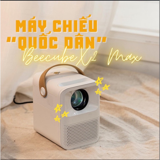 Máy Chiếu Mini BeeCube X2 Max Chính Hãng - Độ Phân Giải Full HD 1080p - Kết Nối Wifi, Bluetooth Siêu Tiện Lợi