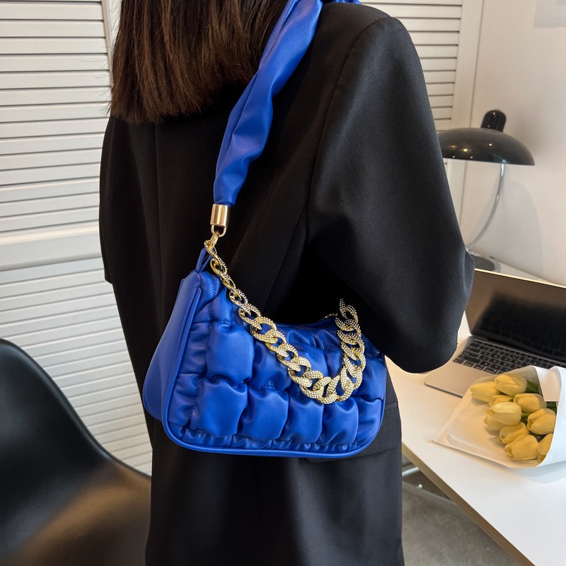 Túi Xách JASMIN NOIR Đeo Chéo Họa Tiết Sọc Ca Rô Thời Trang Dành Cho Nữ