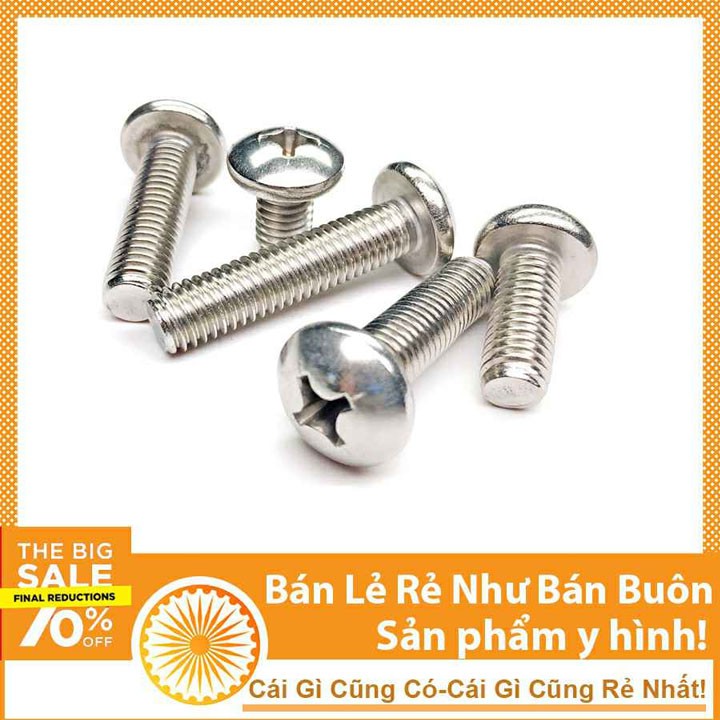 Bộ 10 Con Vít M3 Dài 6mm