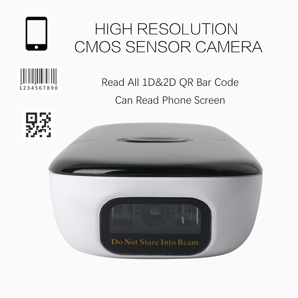 Máy quét bluetooth không dây Teklead 2D 2.4G cho đầu đọc mã QR Androdi IOS Windows 1D 2D QR