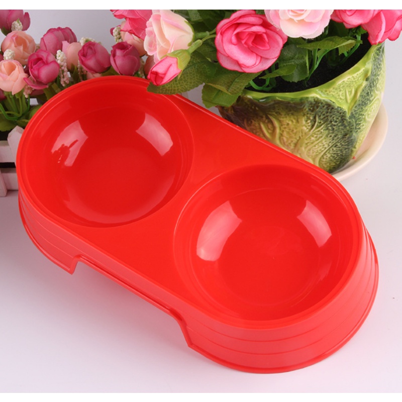 CHÉN NHỰA ĐÔI CHO CHÓ MÈO - LOVE PETS SHOP