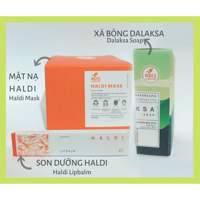 💄 💋  Son dưỡng nghệ Haldi - Epis Màu Đỏ Cam 💄 💋 | BigBuy360 - bigbuy360.vn